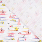 Algodón Bob Esponja Rayas Rosa - Ribes y Casals