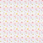 Retal Algodón Bob Esponja Rayas Rosa 45x140 cm - Ribes y Casals