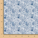 Algodón Bosque Mágico Marino - Ribes y Casals