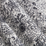 Algodón Bosque Mágico Negro - Ribes y Casals