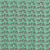 Algodón Cebras Verde - Ribes y Casals