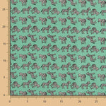 Algodón Cebras Verde - Ribes y Casals