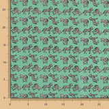 Algodón Cebras Verde - Ribes y Casals