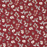 Algodón Cowboy Granate - Ribes y Casals