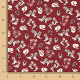 Algodón Cowboy Granate - Ribes y Casals