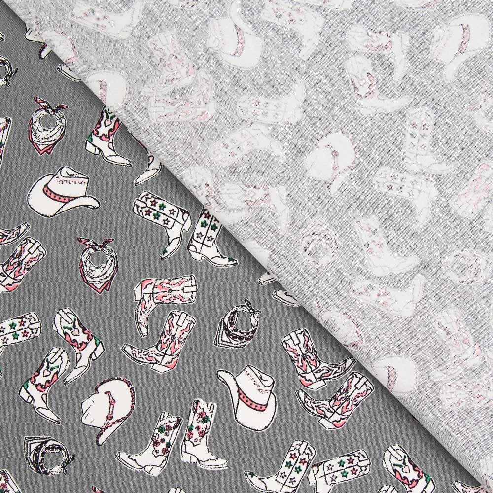 Algodón Cowboy Gris - Ribes y Casals