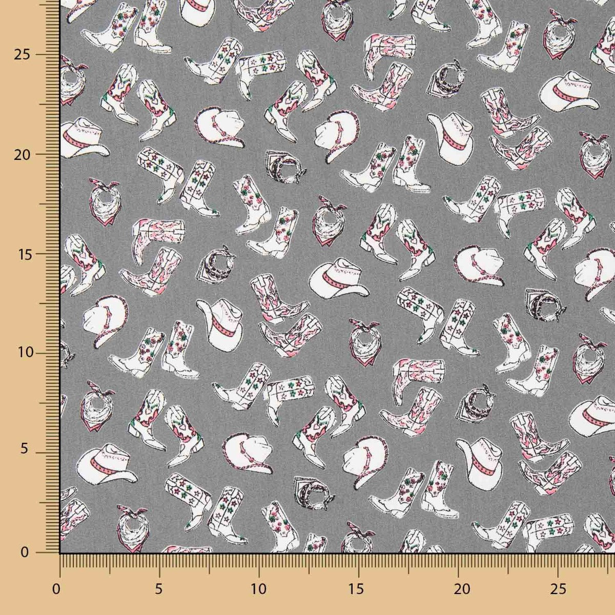 Algodón Cowboy Gris - Ribes y Casals