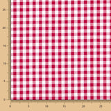Algodón Cuadro Vichy Rojo - Ribes y Casals