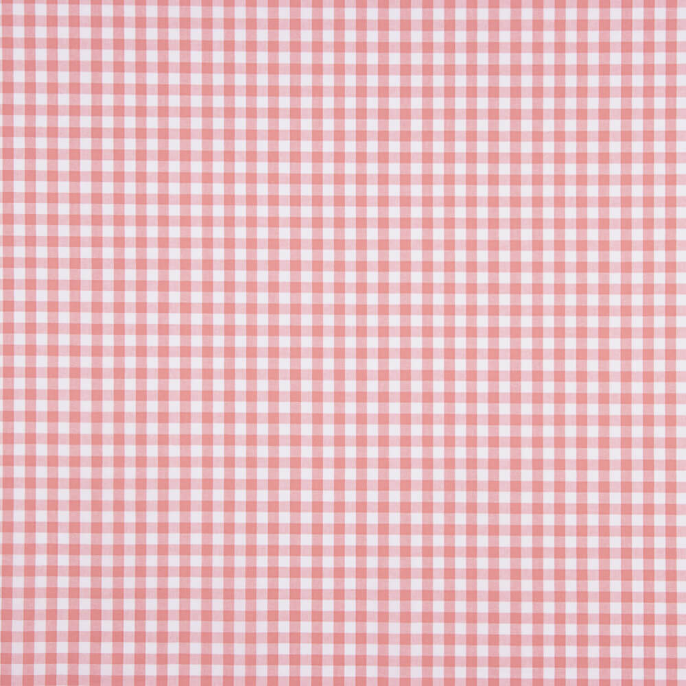 Algodón Cuadro Vichy Rosa - Ribes y Casals