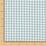 Algodón Cuadro Vichy Verde Salvia - Ribes y Casals