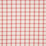 Algodón Rústico Cuadro Ventana Rojo - Ribes y Casals