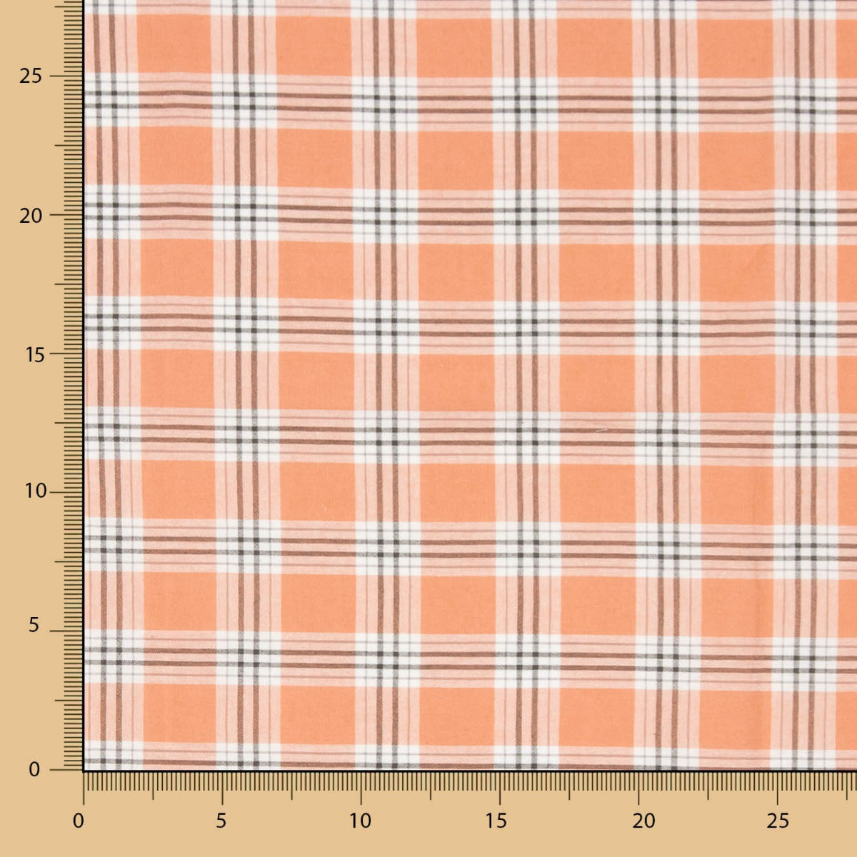 Algodón Rústico Multi Color Coral - Ribes y Casals