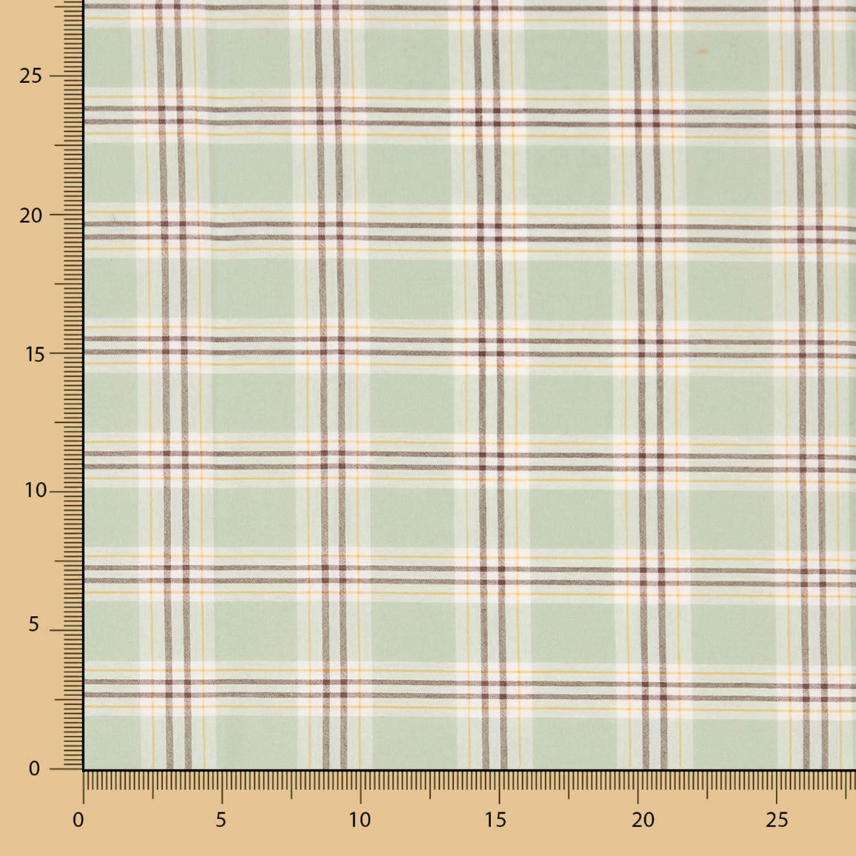 Algodón Rústico Multi Color Verde Agua - Ribes y Casals