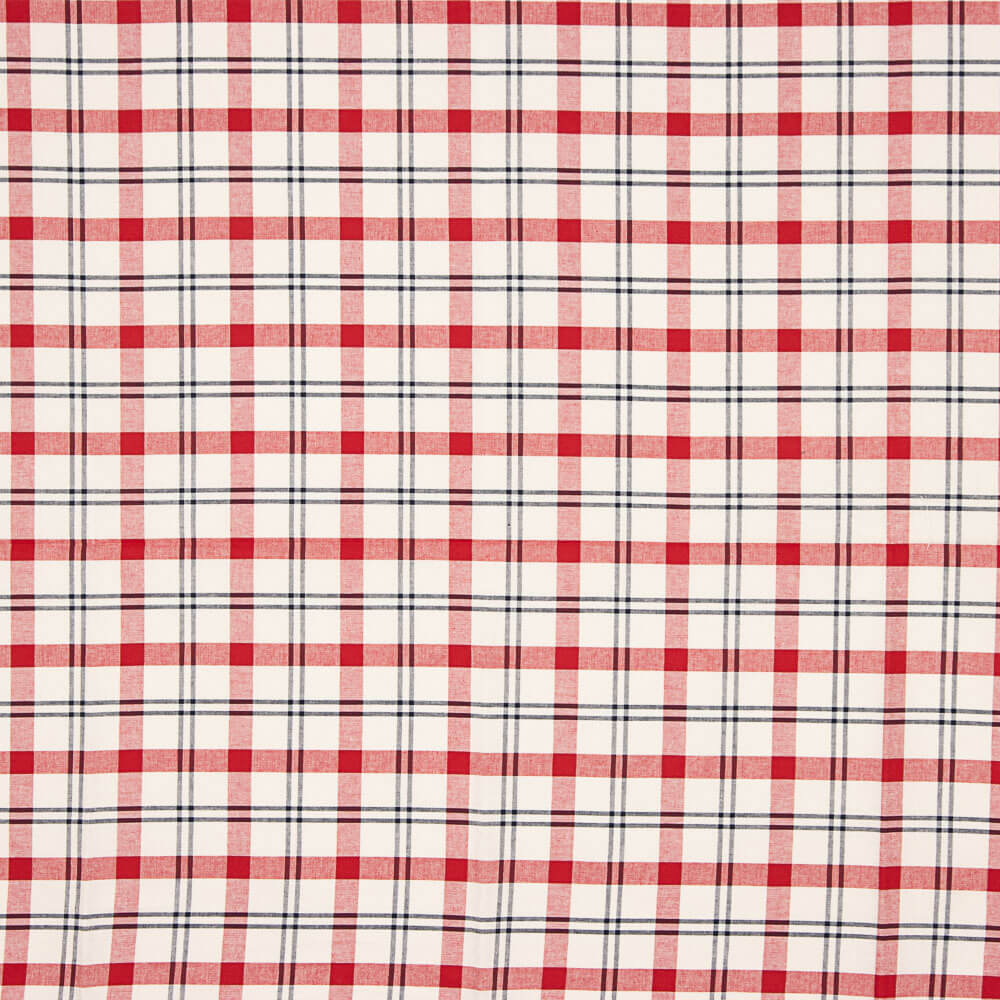 Algodón Rústico Bicolor Rojo - Ribes y Casals