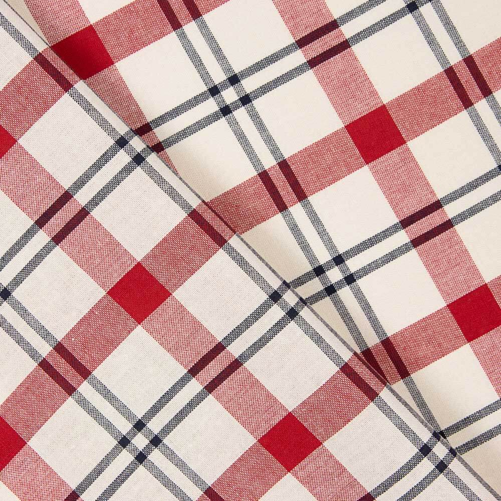 Algodón Rústico Bicolor Rojo - Ribes y Casals