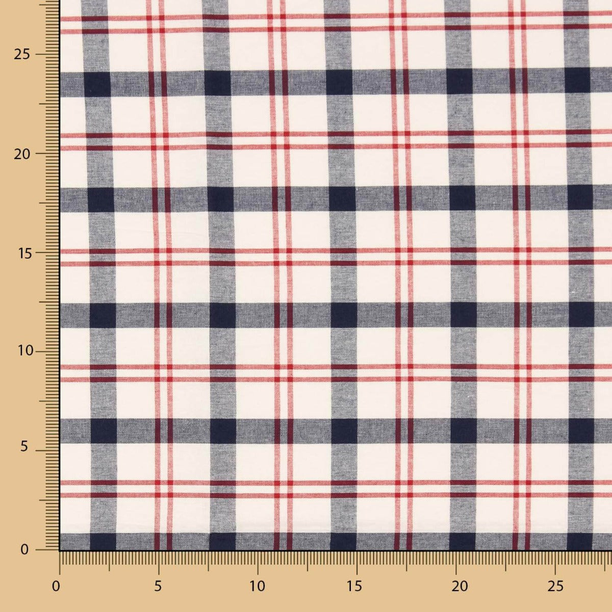 Algodón Rústico Bicolor Azul - Ribes y Casals