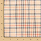 Voile Algodón Cuadro Mini Beige - Ribes y Casals