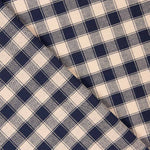 Algodón Rústico Cuadros Azul - Ribes y Casals