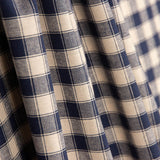 Algodón Rústico Cuadros Azul - Ribes y Casals