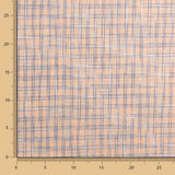 Algodón Seersucker Cuadro Mini Beige - Ribes y Casals