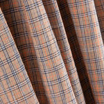 Algodón Seersucker Cuadro Mini Beige - Ribes y Casals