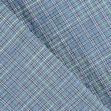 Algodón Seersucker Cuadro Mini Azul - Ribes y Casals