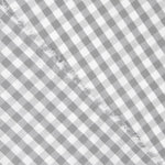 Popelín Algodón Cuadros Maxi Gris - Ribes y Casals