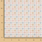 Viyela Algodón Cuadros Rosas - Ribes y Casals