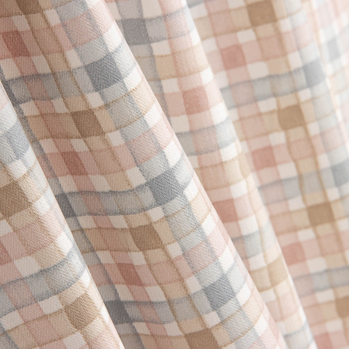 Viyela Algodón Cuadros Rosas - Ribes y Casals