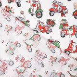 Algodón Estampado Vespas Italia - Ribes y Casals