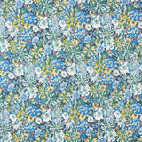 Popelín Algodón Flor Silvestre Verde - Ribes y Casals