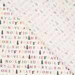 Algodón Feliz Navidad Crudo - Ribes y Casals