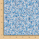 Algodón Flor Azules - Ribes y Casals