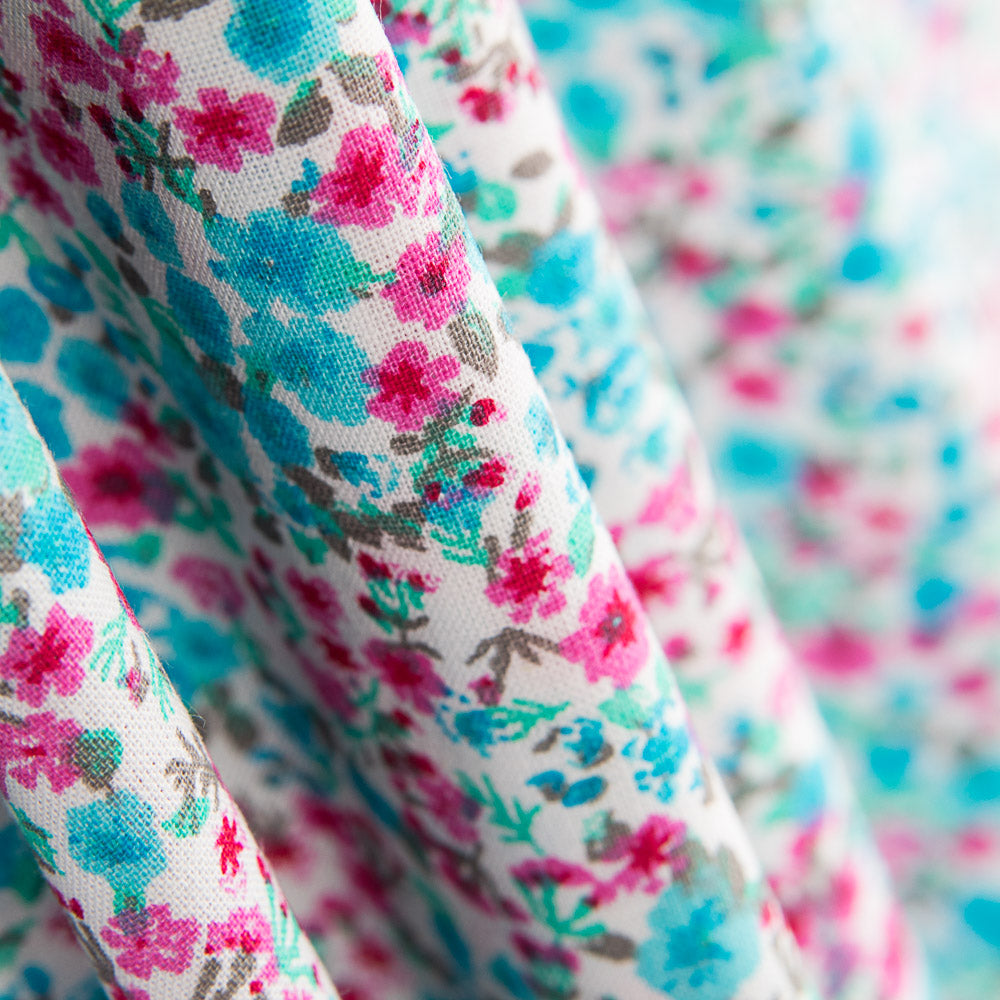 Algodón Flor Fucsia - Ribes y Casals