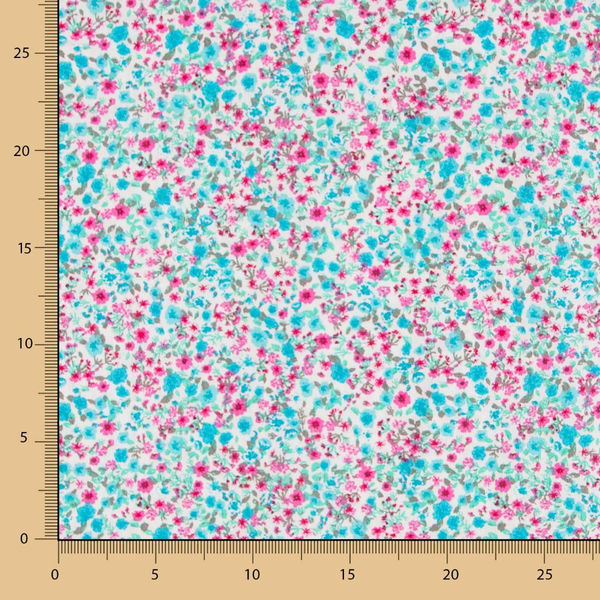 Algodón Flor Fucsia - Ribes y Casals