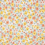 Popelín Algodón Flores Verde Salvia - Ribes y Casals