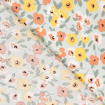 Popelín Algodón Flores Verde Salvia - Ribes y Casals