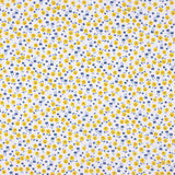 Popelín Algodón Orgánico Flores Bimbo Amarillo - Ribes y Casals