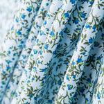 Algodón Flores Azul - Ribes y Casals