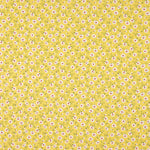 Popelín Algodón Orgánico Flores Coni Amarillo - Ribes y Casals