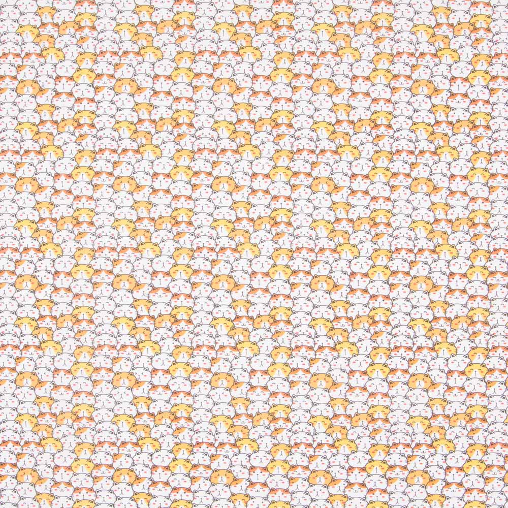 Algodón Gatitos Suerte - Ribes y Casals