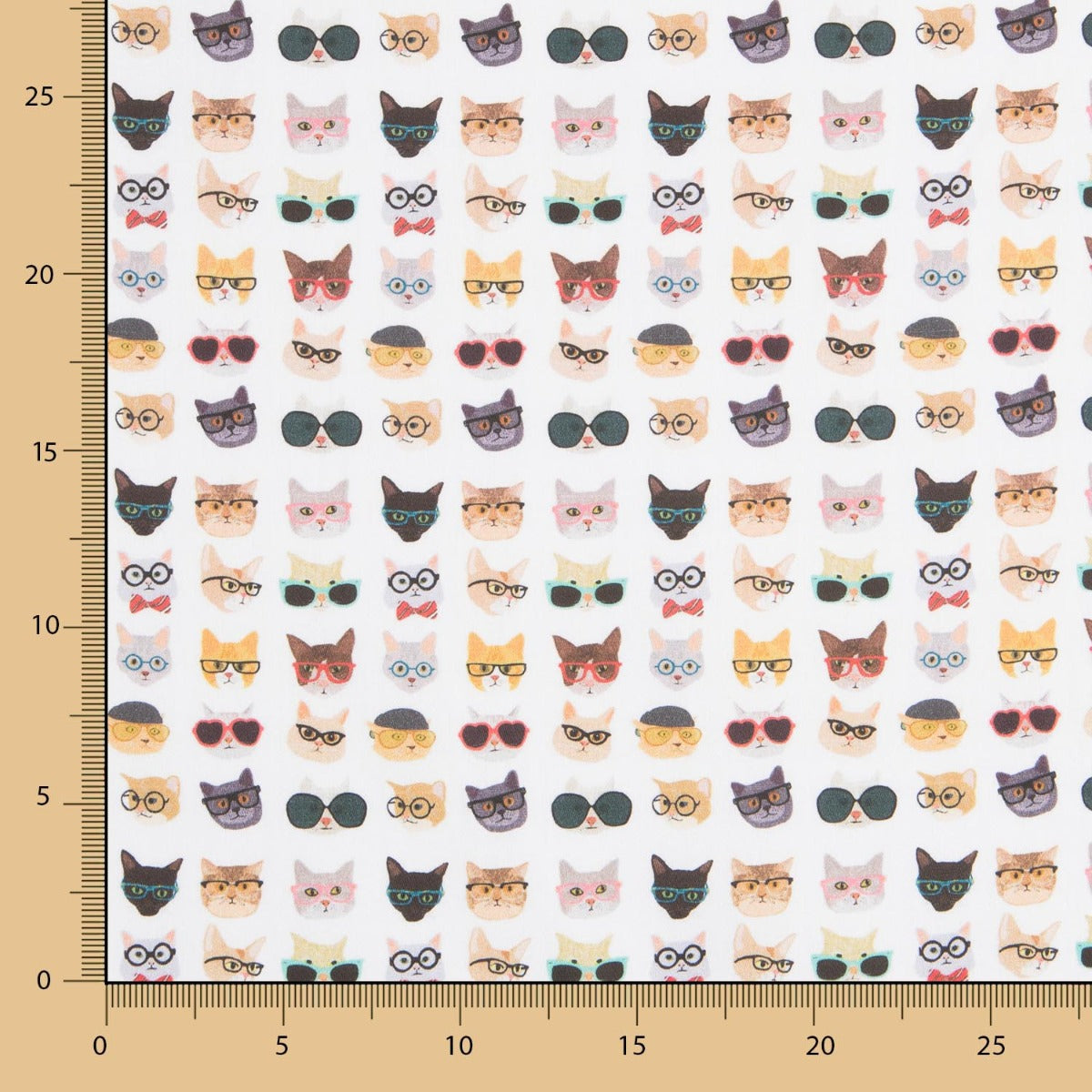 Algodón Gatos Hipster - Ribes y Casals