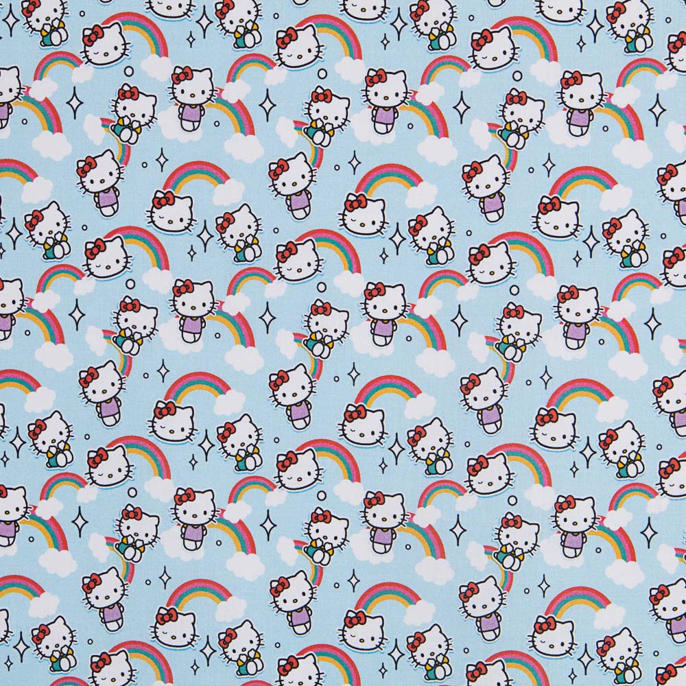 Algodón Hello Kitty Azul - Ribes y Casals
