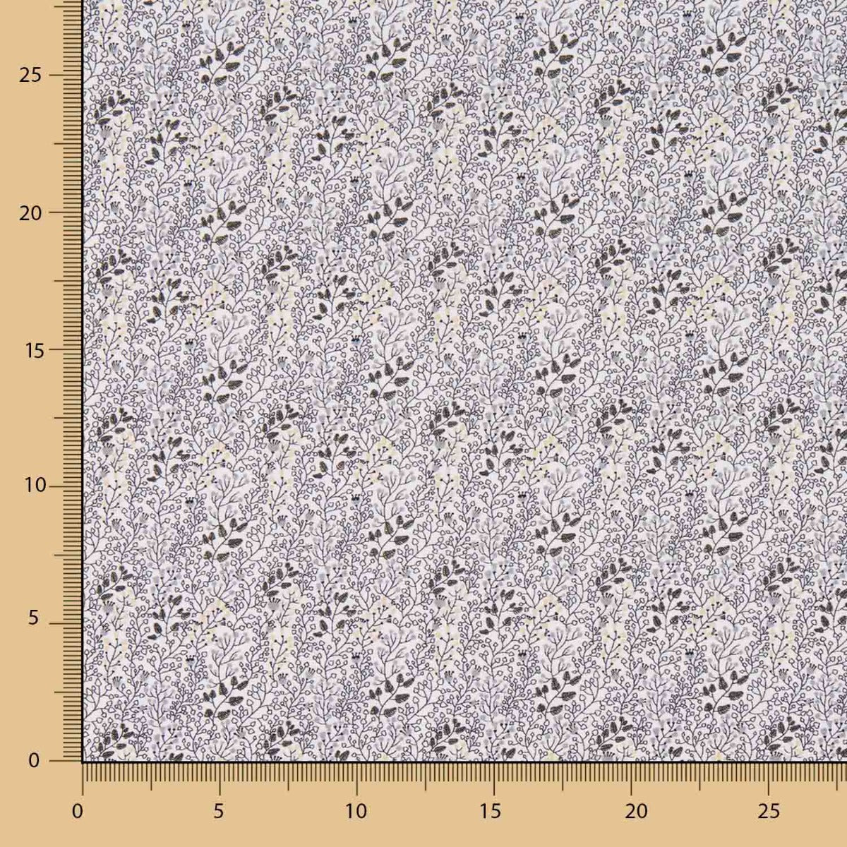 Algodón Hierbas Gris - Ribes y Casals