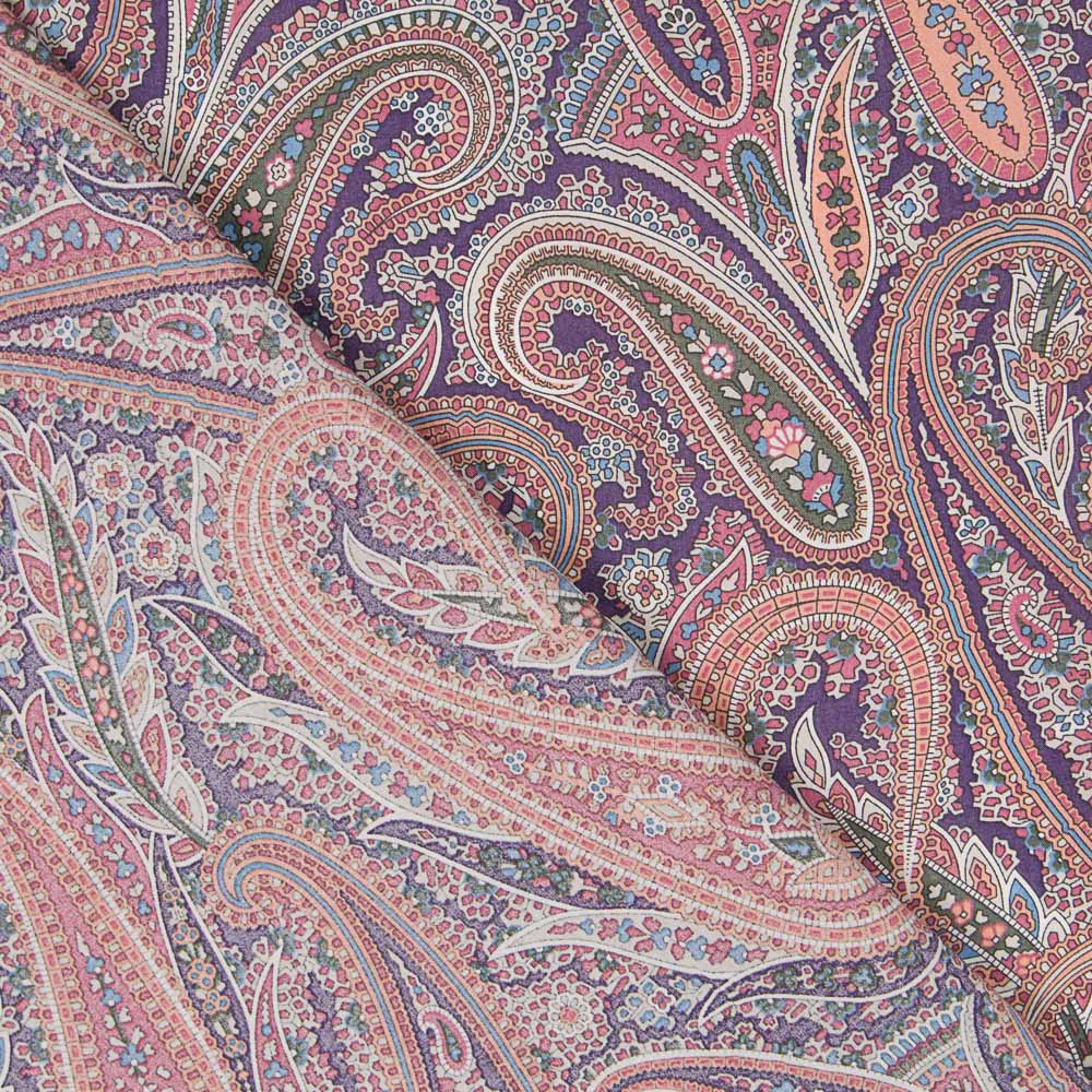 Algodón Paisley Park Tana Lawn Liberty morado - Ribes y Casals