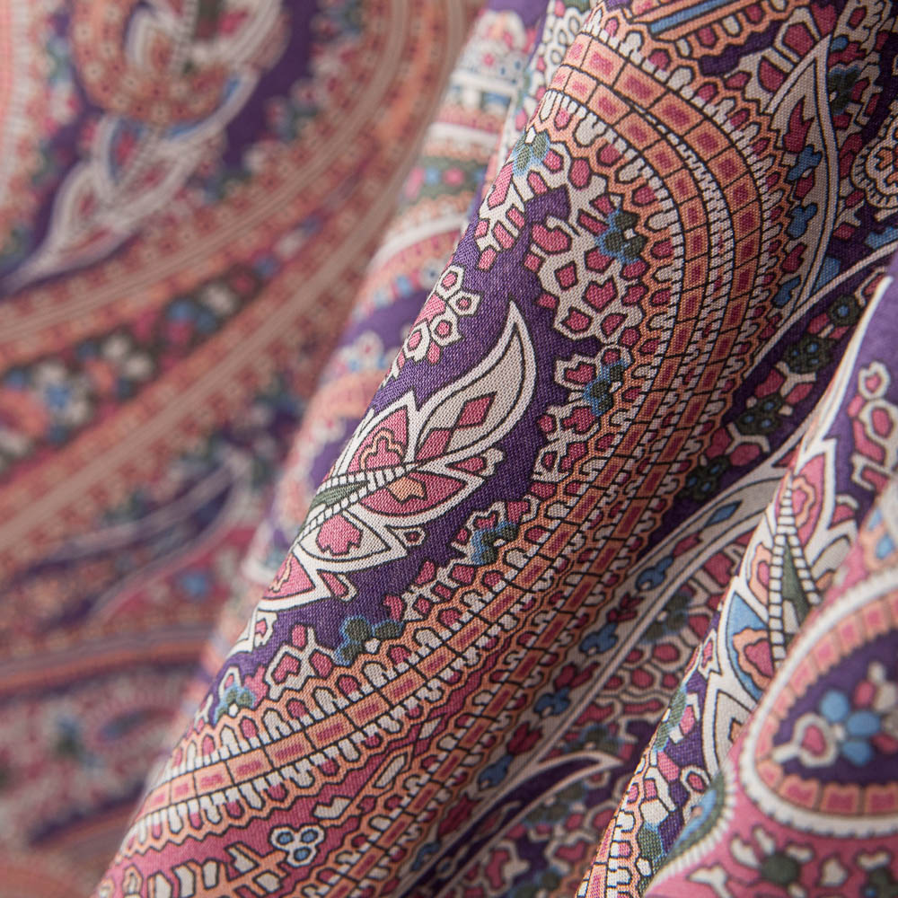 Algodón Paisley Park Tana Lawn Liberty morado - Ribes y Casals