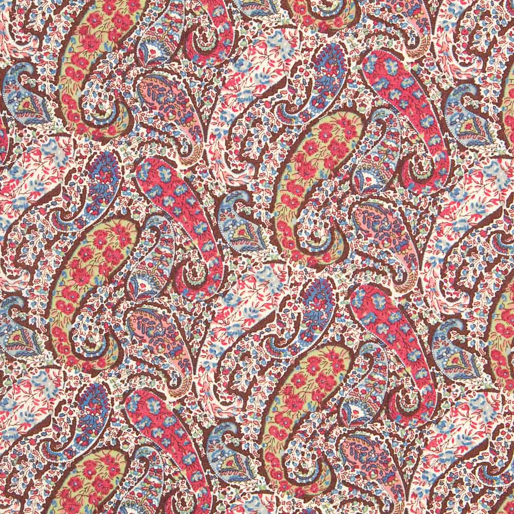 Liberty Fabrics Tana Lawn® Cachemire Marrones - Ribes y Casals