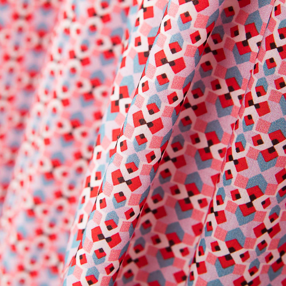 Algodón Tempo Tana Lawn Liberty Coral - Ribes y Casals