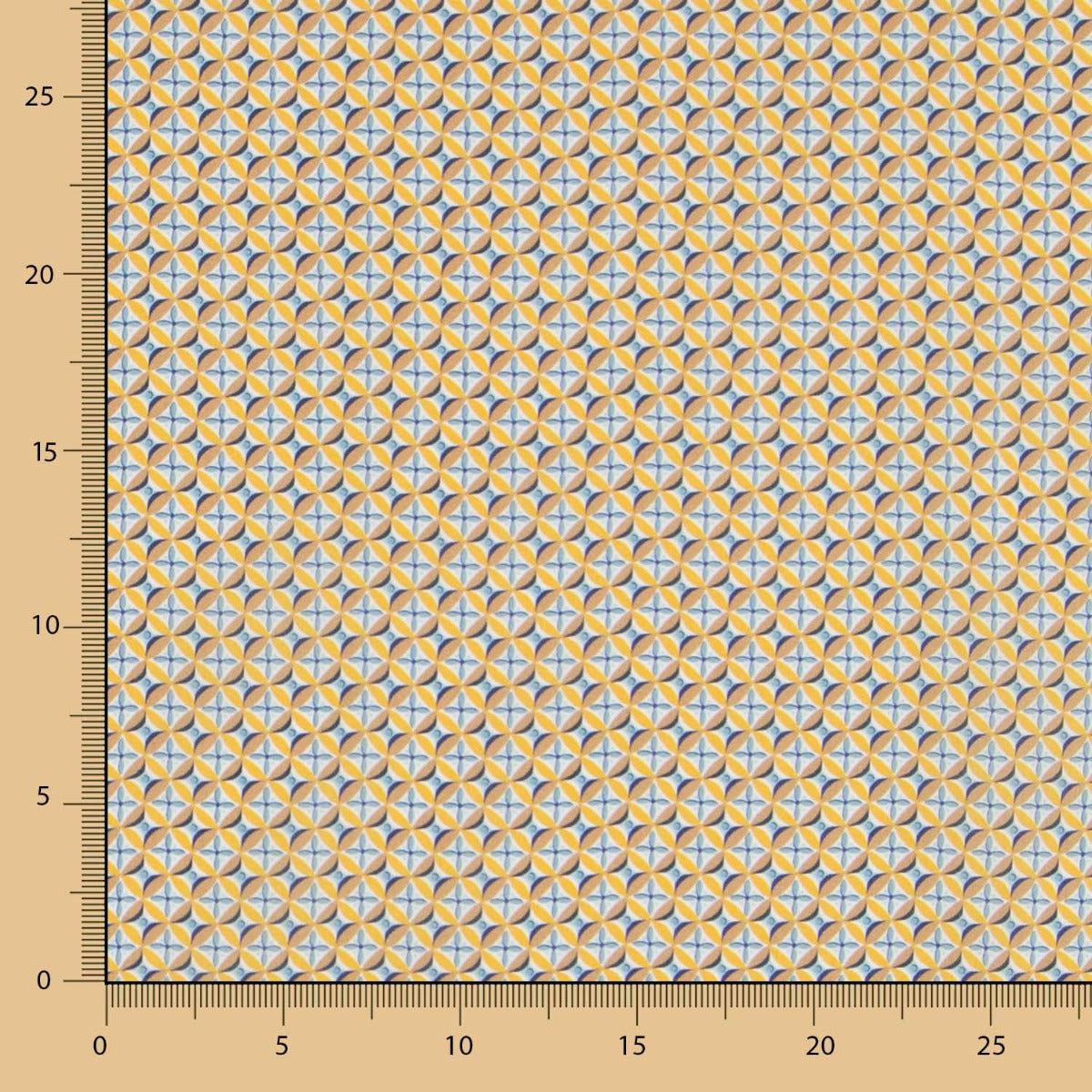 Liberty Fabrics Tana Lawn® Sebastian Ocre - Ribes y Casals