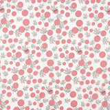 Popelín Algodón Flores Japan Rosa - Ribes y Casals